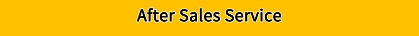 After-sales service